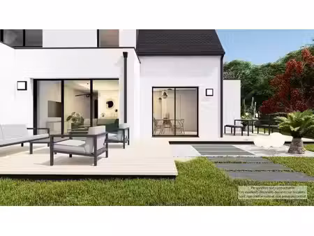 terrain avec maison neuf à vendre