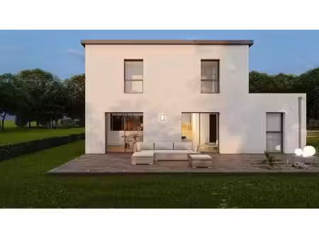terrain avec maison neuf à vendre