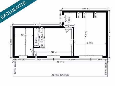 vente appartement 2 pièces 36 m² à afa (20167)  190 000 €
