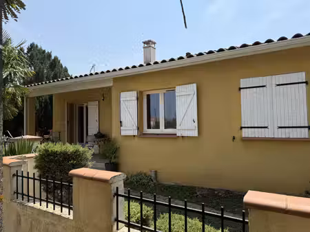 viager occupé sans rente dame 75 ans - maison de plain-pied avec jardin