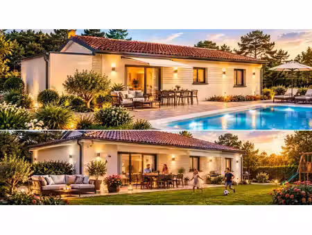 terrain avec maison neuf à vendre