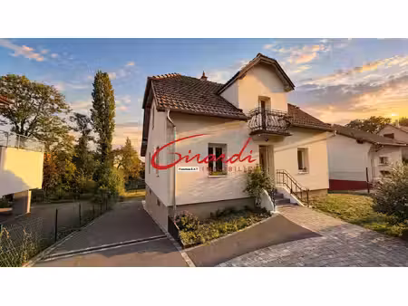 soultz-haut-rhin sur les hauteurs superbe maison rénovée