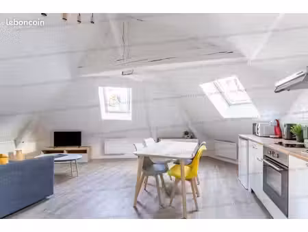 ? appartement meublé – hyper centre le mans – 23 m² carrez / 41 m² au sol – 615 charges co