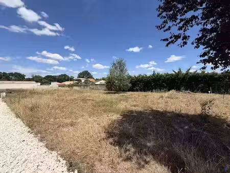 vente terrain à batir 445 m² à le chay (17600)  72 360 €