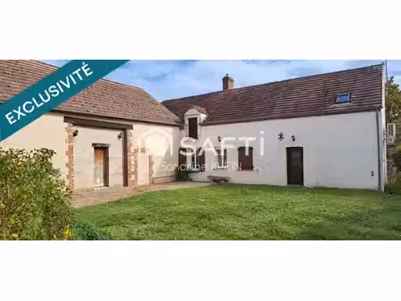 longère 128 m²  4 pièces avec grange attenante et jardin