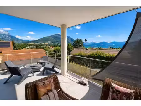 annecy-le-vieux - en exclusivité - vue lac & montagnes - t4 avec terrasse