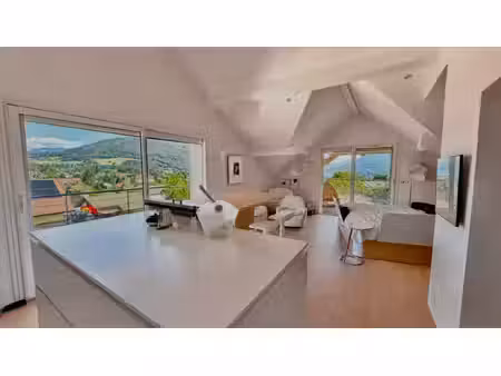 annecy-le-vieux - vue lac & montagnes - loft t2/3 avec terrasse - exclusivité