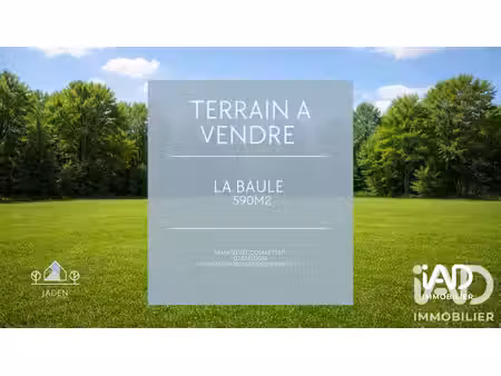 terrain à bâtir à la baule-escoublac (44500)