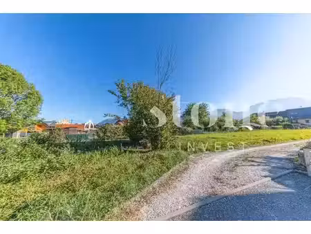 vente terrain 780 m² à saint-jorioz (74410)  445 000 €