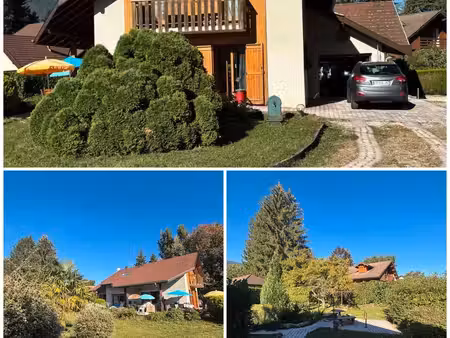 saint-jorioz – maison familiale à 100 m du lac sur 1 300 m² de terrain