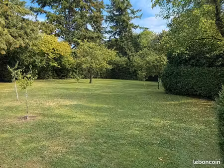 a vendre terrain à bâtir cadre exceptionnel