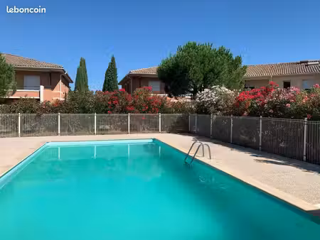 eaunes appt t3 en rez-de-jardin avec 2 emplacements de parking