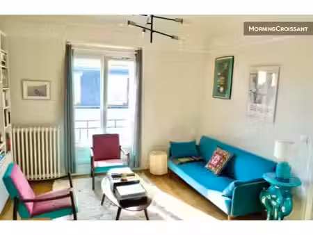 location meublée loft 1 pièce 44 m² à paris 16ème (75016)  2 080 €