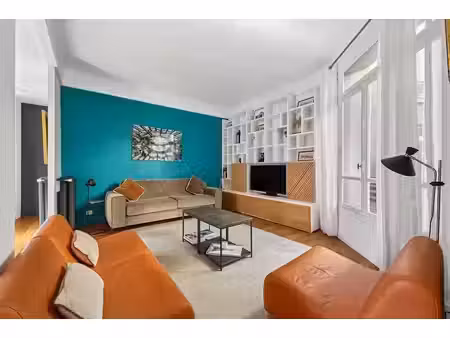 location meublée appartement 5 pièces 100 m² à paris 16ème (75016)  5 500 €