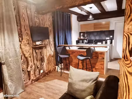 apppartement t2 (1 chambre) meublee & tout equipe - résidence privée & calme – centre vill