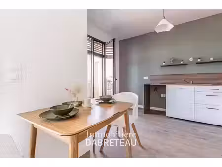 location meublée appartement 2 pièces 41.6 m² à villeurbanne (69100)  874 €