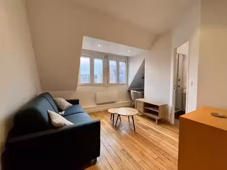 location appartement 1 pièce 25 m² à paris 16ème (75016)  1 663 €