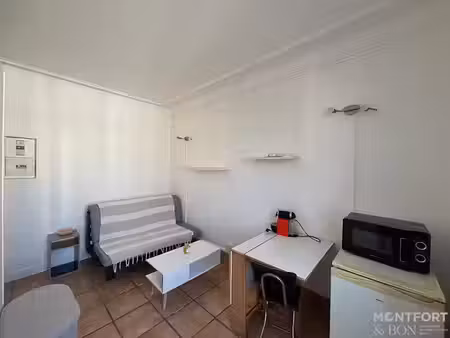 location meublée appartement 1 pièce 12.81 m² à paris 16ème (75016)  610 €