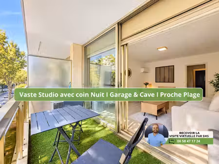 appartement studio à vendre à juan-les-pins (06160)