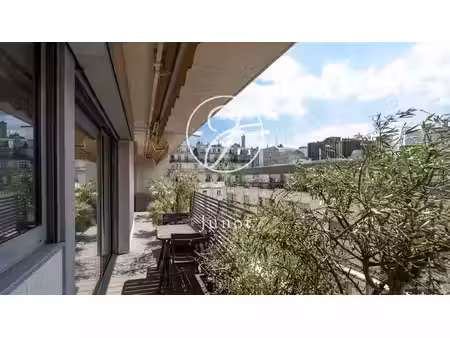 paris 16e - rue nicolo / passy - appartement à louer- 3 pièces - 83 88m² carrez - 93m² pon