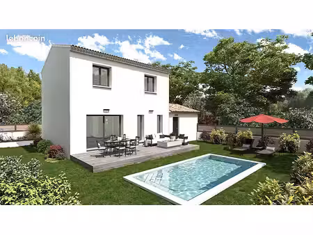villa avec garage sur châteauneuf de gadagne