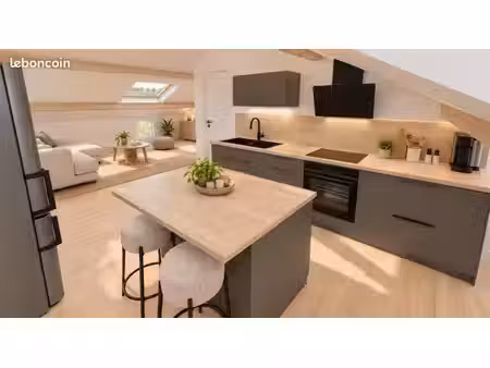 appartement t2 66m2 rénové à froidcul