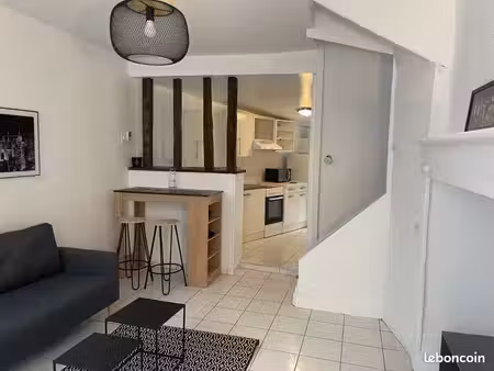 maison amiénoise 2 chambres meublée