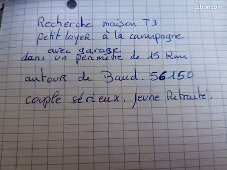 location maison t3