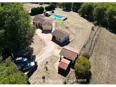 maison plain-pied 113.5m2+21.5m2 avec un gîte à vendre 4 pièces brantome (24) - garage  pi