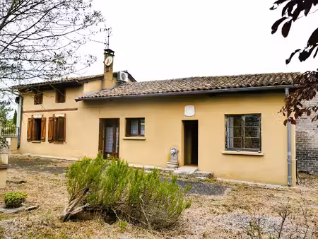 vacquiers maison de village 88 m² 3 pièces +50 m² aménageable sur un terrain de 986 m²