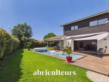 villa contemporaine de 2018 avec piscine – seignosse bourg