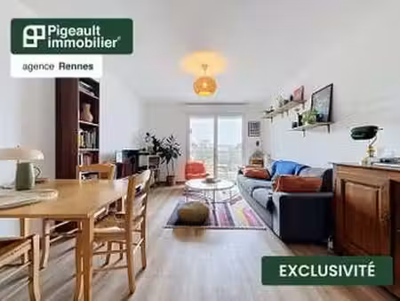 vente appartement 3 pièces à rennes saint-helier (35000) : à vendre 3 pièces / 69m² rennes