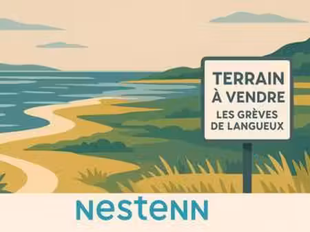 vente terrain à langueux (22360) : à vendre / 672m² langueux