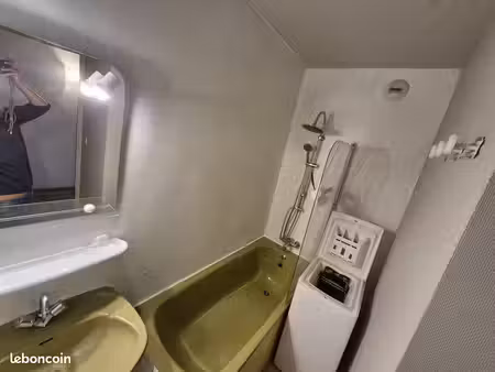 studio meublé 29 m² avec chambre séparée