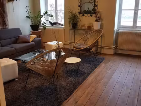 appartement 4 pièces 100 m2 exposé sud vue saône
