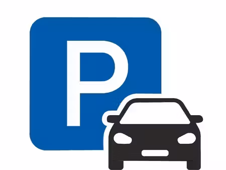 6 emplacements de parkings a louer