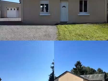 maison 49 m² rénovée – terrain 500 m² – garage – proche circuit 24h