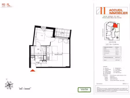 location appartement 2 pièces 43 m² à saint-maur-des-fosses (94100)  1 060 €