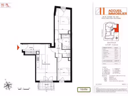 location appartement 3 pièces 65 m² à saint-maur-des-fosses (94100)  1 466 €