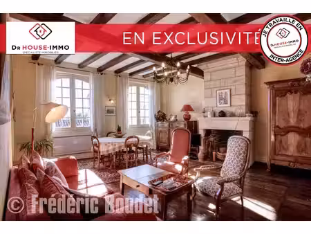 appartement de caractère 4 pièces 94m² dont 3 chambres au cœur de périgueux