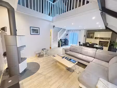 grand t4/t5 lumineux - duplex - garage - moderne - petite copro - bucolique