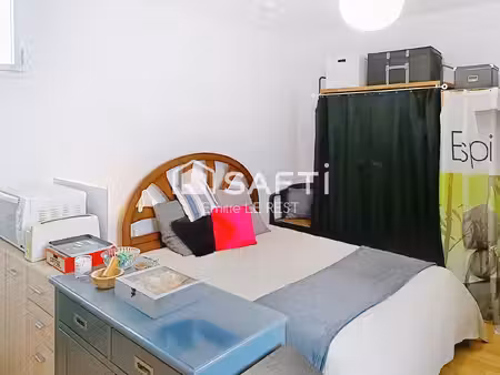 studio de 25 m² avec locataire en place