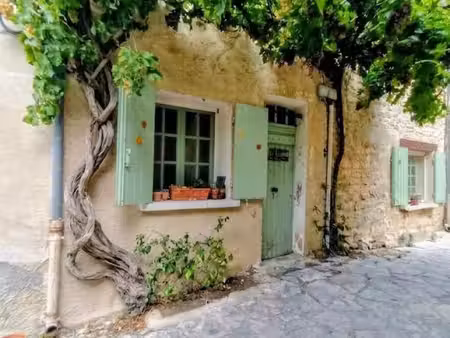 grambois 84 -maison de village de 59m2 avec petit jardinet et vur dégagée