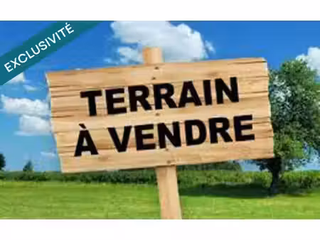terrain constructible en plein centre-ville
