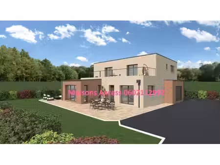 terrain avec maison neuf à vendre