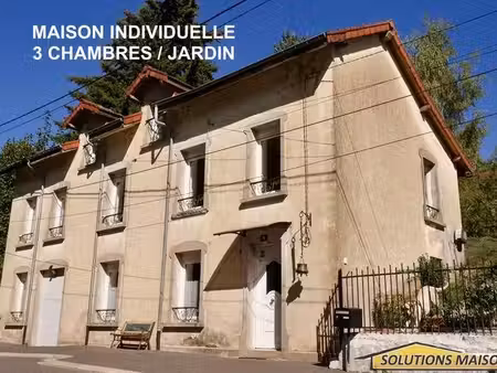 maison individuelle avec jardin