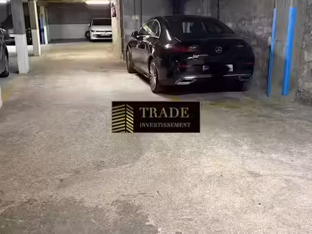 vente parking 14 m² à paris 16ème (75016)  42 000 €
