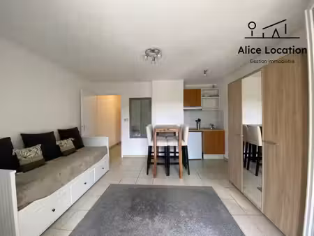 location appartement 1 pièce 24m² thonon les bains 74200