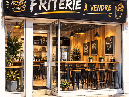 vente restauration rapide 94 m²