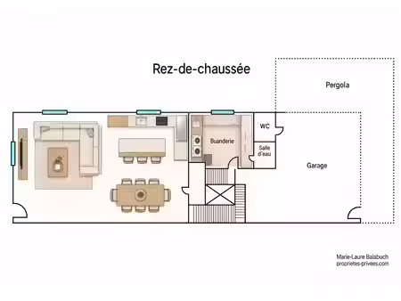 la valette-du-var ? maison 120 m² - 3 chambres  terrain 200 m² et garage